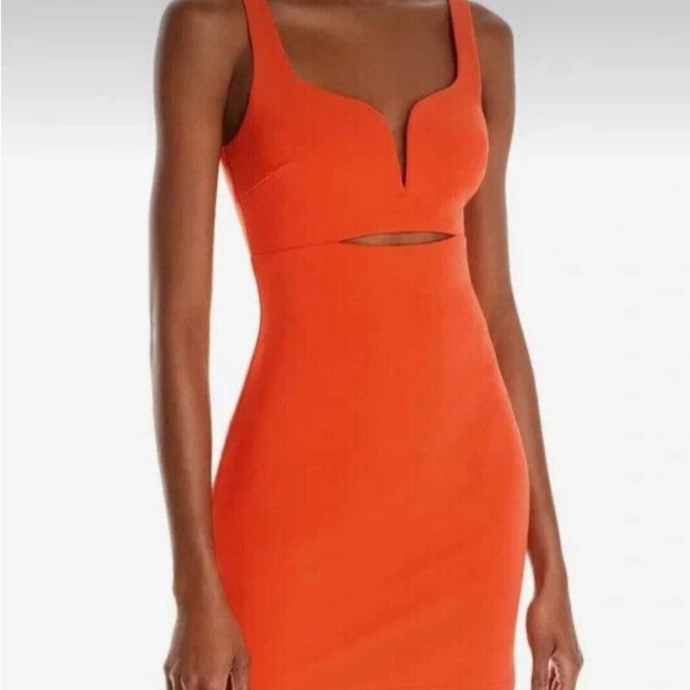 Aqua Cut Out Dress